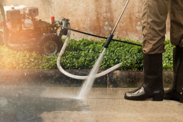 Concrete Washing in South Bend