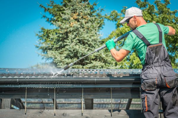 Gutter Power Washing in South Bend