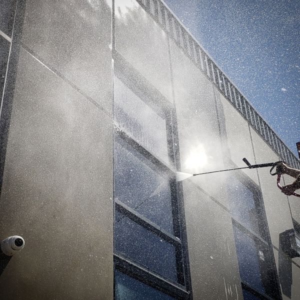 Exterior Building Washing in South Bend