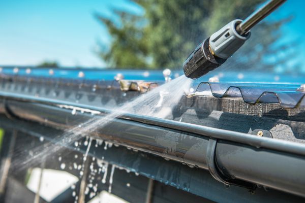 Gutter Jet Washing in South Bend