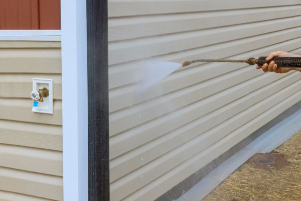Townhouse Exterior Cleaning in South Bend