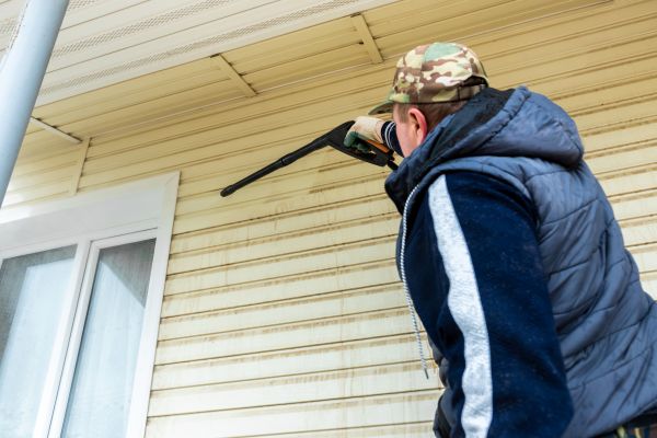 Vinyl Siding Pressure Cleaning in South Bend
