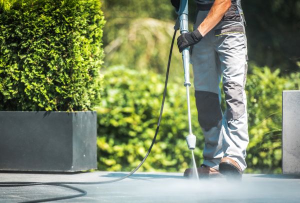 Patio Concrete Cleaning in South Bend