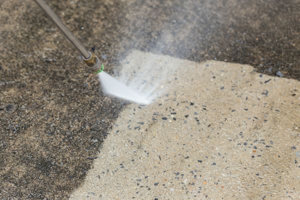 Deck Concrete Cleaning in South Bend