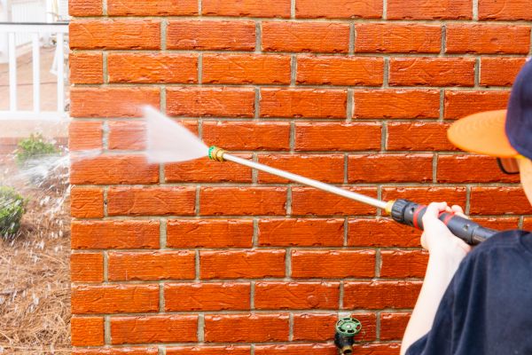 Wall Pressure Washing in South Bend