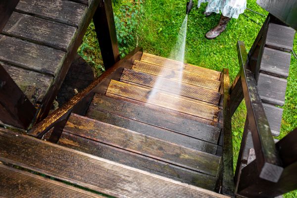 Wood Power Washing in South Bend